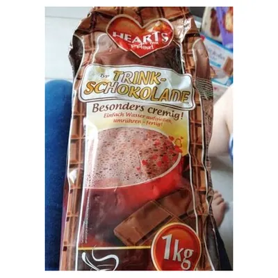 Hearts шоколадный напиток капучино Chocolate Drink, 1 кг