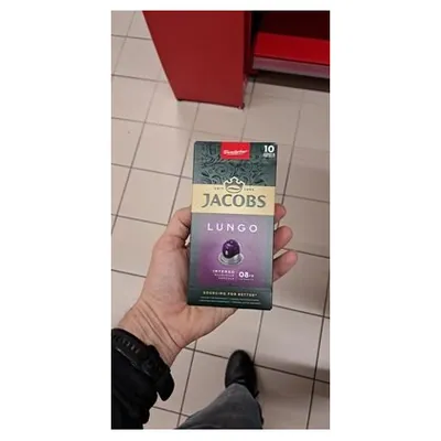 Jacobs Nespresso Lungo 8 Intenso coffee capsules, 52 g