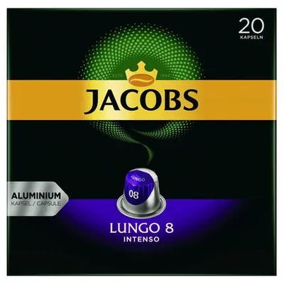 Jacobs Nespresso Lungo Intenso coffee capsules, 20 pcs, 104 g