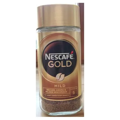 Nescafè Gold Mild instant coffee, 200 g