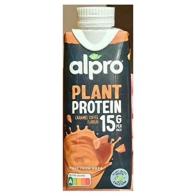 Alpro протеиновый соевый напиток Карамельный, 250 мл