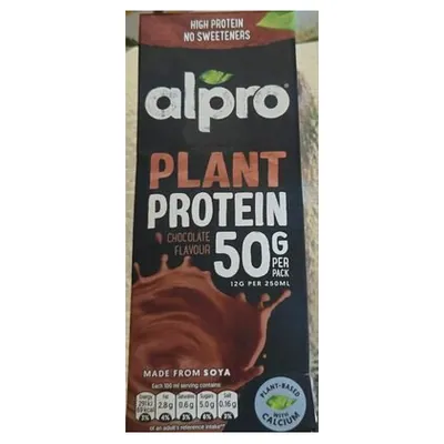 Alpro high protein soy drink Chocolate, 1 L