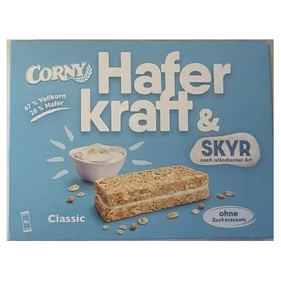 Corny Haferkraft Skyr Classic cereal bar