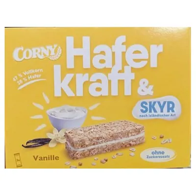 Corny Haferkraft Skyr Vanille cereal bar