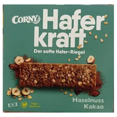 Corny Haferkraft Haselnuss & Cacao cereal bar