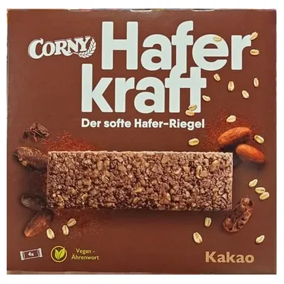 Corny Haferkraft Kakao cereal bar