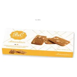 B&C Amandinos butter almond cookies, 100 g