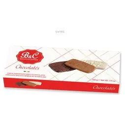 B&C Biscuits Chocolatés chocolate biscuits, 100 g