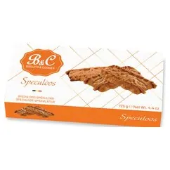 B&C Natural Speculoos caramel biscuits, 125 g