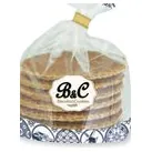 B&C caramel wafers, 260 g