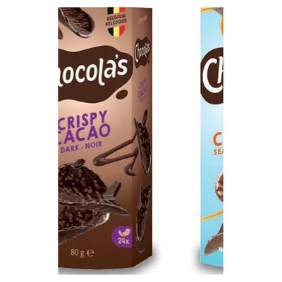 Chocola's Dark fine dark chocolate curls, 80 g