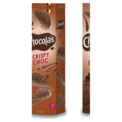 Chocola's Milk fine milk chocolate curls, 125 g