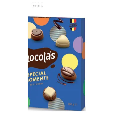 Chocolate Special Moments Blue chocolate, 180 g