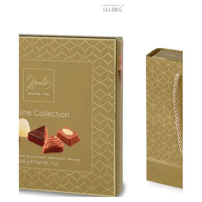 Hamlet набор конфет Pralines Collection Belgian Chocolates Flat, 200 г