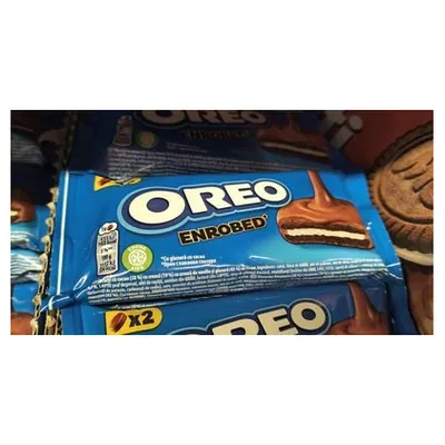Oreo печенье в глазури Milk, 41 г