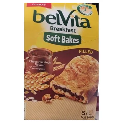 Belvita soft chocolate filled biscuits, 250 g