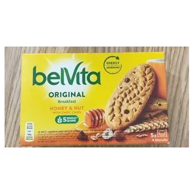 Belvita honey and nut biscuits, 225 g