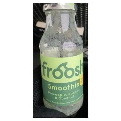 Froosh Smoothie Pineapple, Banana & Coconut pineapple, banana and coconut smoothie, 250 ml