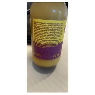 Froosh Smoothie Peach & Passion peach and passion fruit smoothie, 250 ml