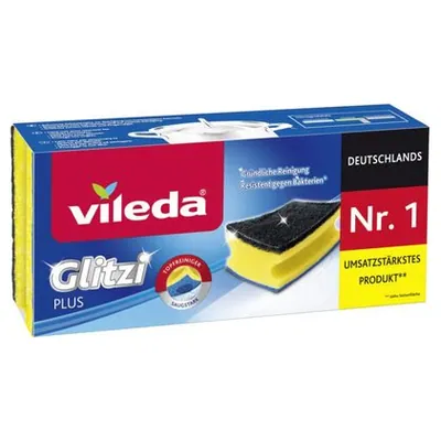 Vileda Glitzi Plus губка, 3 шт.
