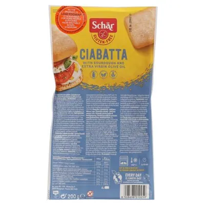Schär Ciabatta rolls, 200 g