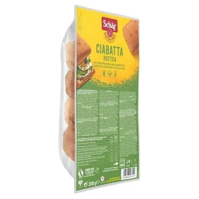 Schär Ciabatta bread Rustica, 200 g